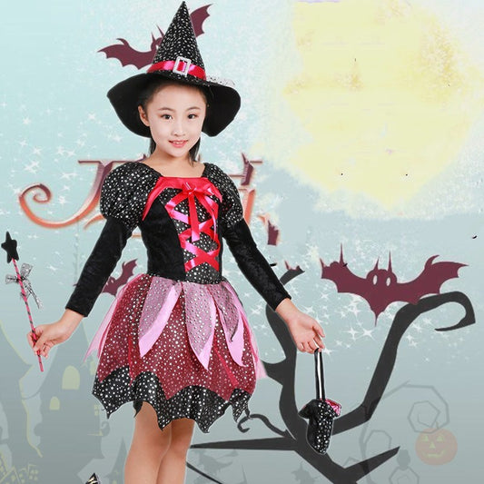 Children's witch or elf costumes