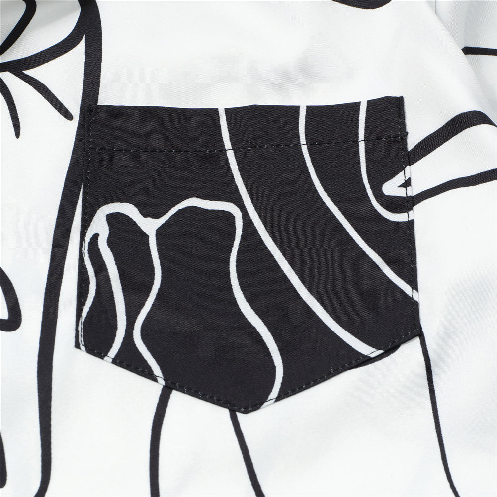 Abstract Print Shirt For Men