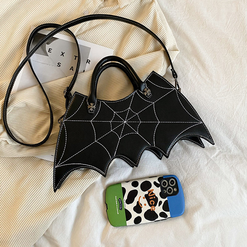 Halloween Spider Web Shape Shoulder Bag