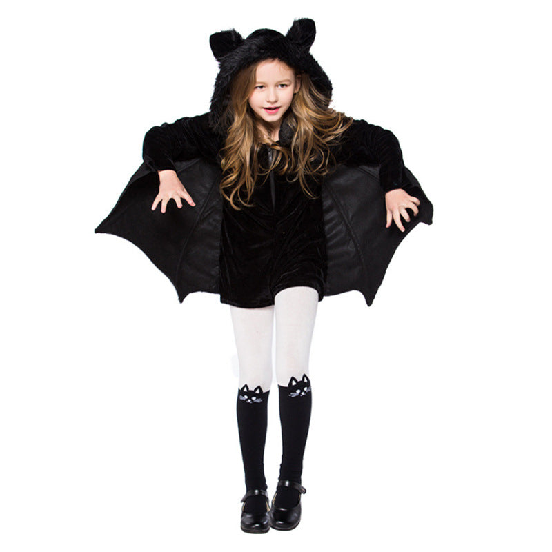 Halloween Children's Black Bat Costumes