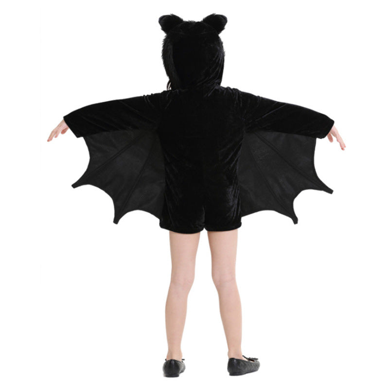 Halloween Children's Black Bat Costumes