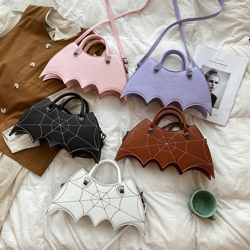 Halloween Spider Web Shape Shoulder Bag