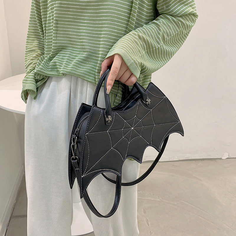 Halloween Spider Web Shape Shoulder Bag