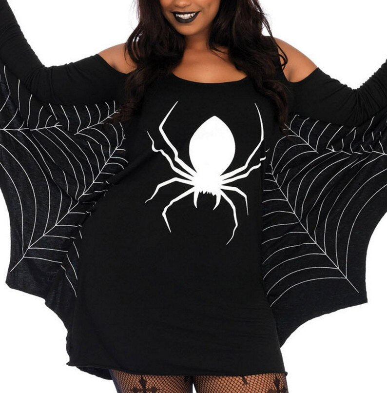 Bat dress for Halloween