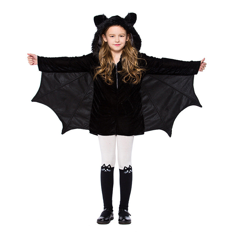 Halloween Children's Black Bat Costumes