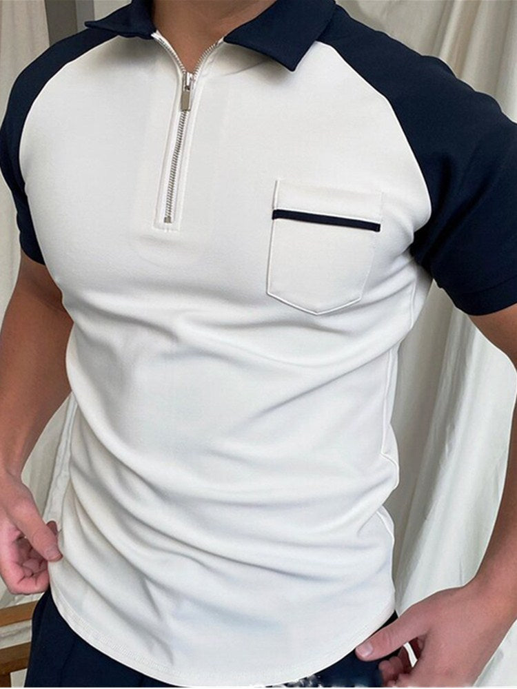 Men's Polo Short-Sleeved Summer Shirt