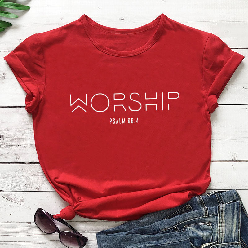 Worship Casual Cotton T-Shirt