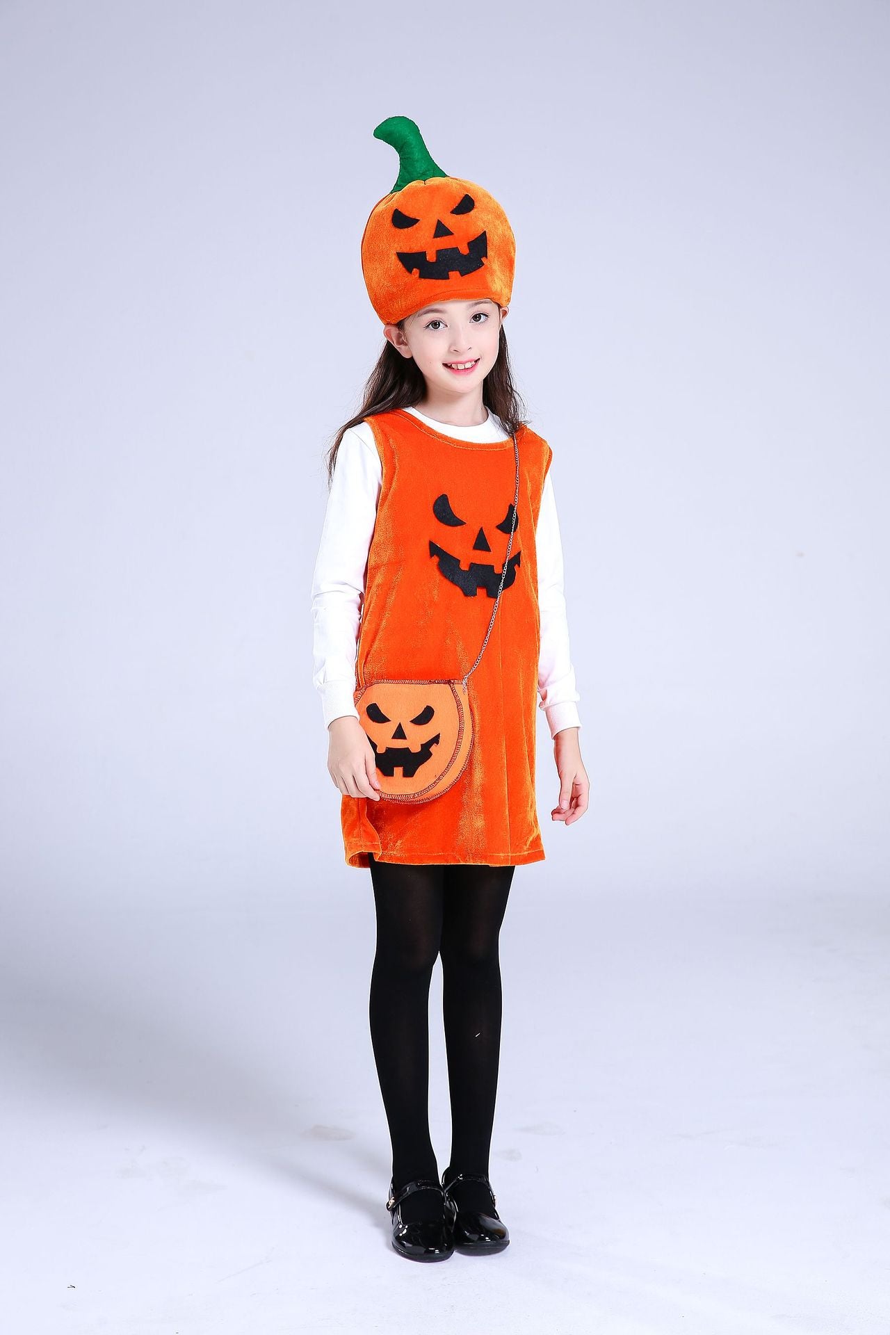 Children's Halloween costume girls pumpkin or witch costume