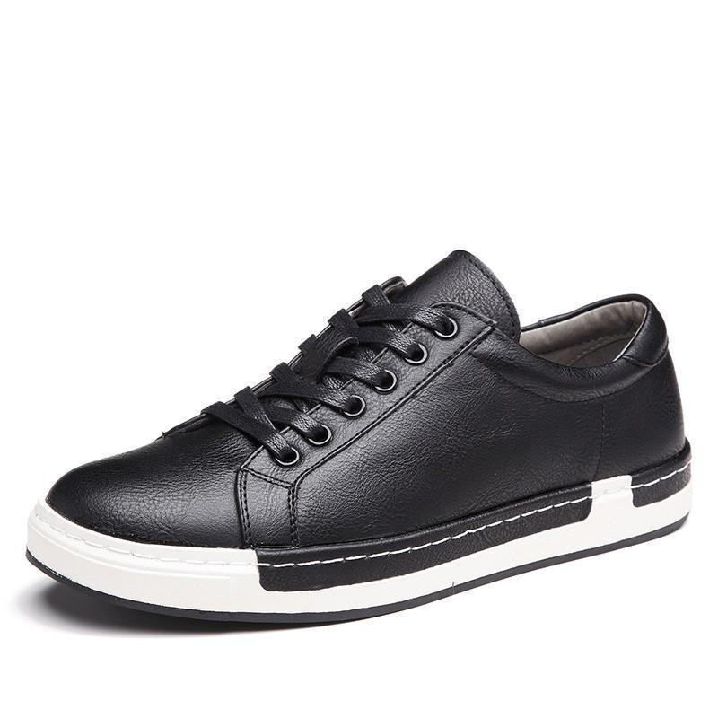 Faux Leather Men Shoes