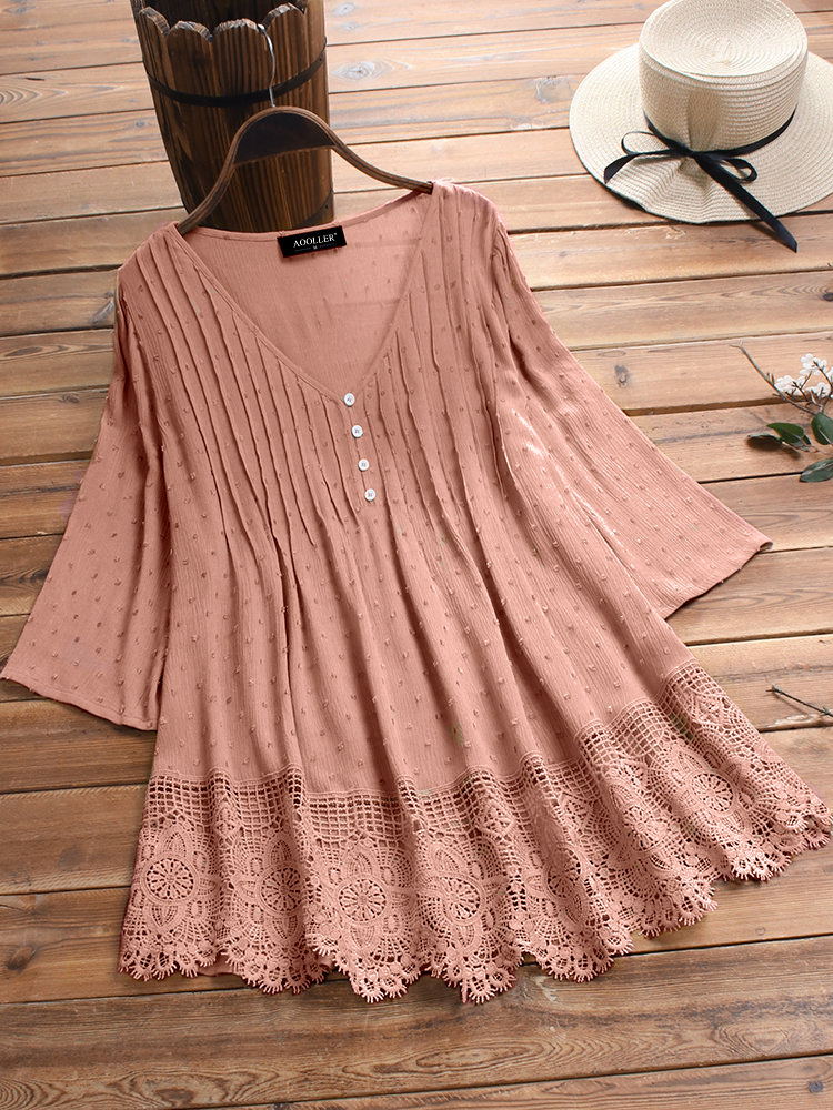 Flowing Lace bottom Boho Dress Plus sizes available