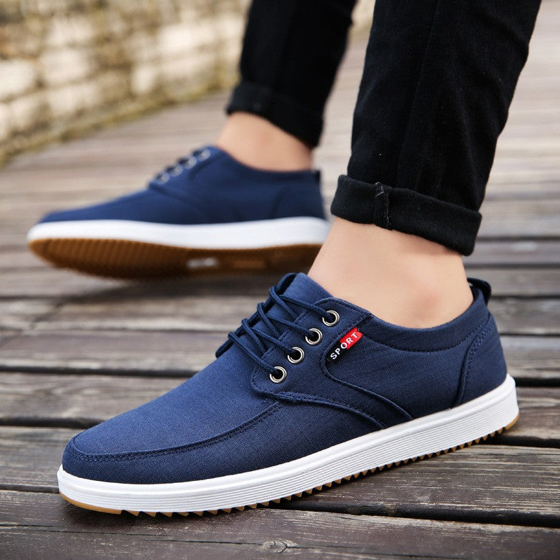 Men Casual Canvas Walking Shoes