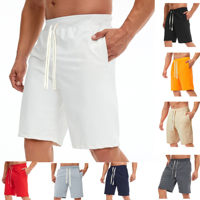 Men's Casual Beach Pants with Drawstring