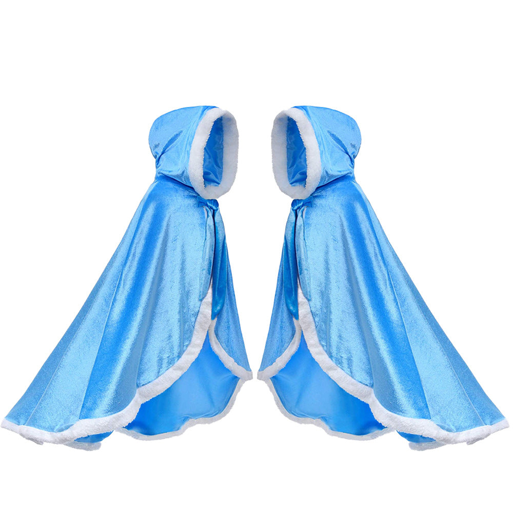 Hooded Cloak or Shawl for Girls Costume