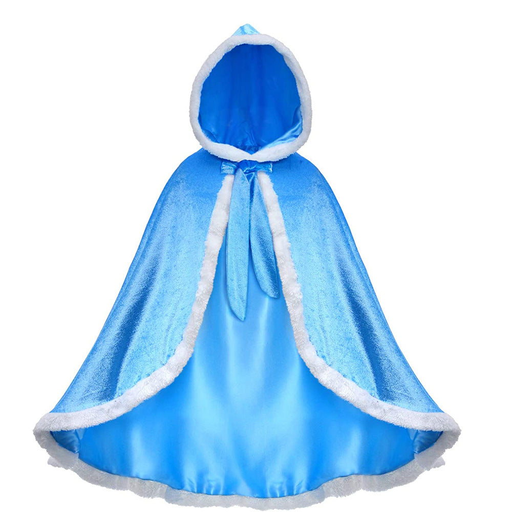 Hooded Cloak or Shawl for Girls Costume