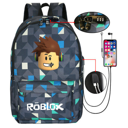 Roblox USB Charging Backpack