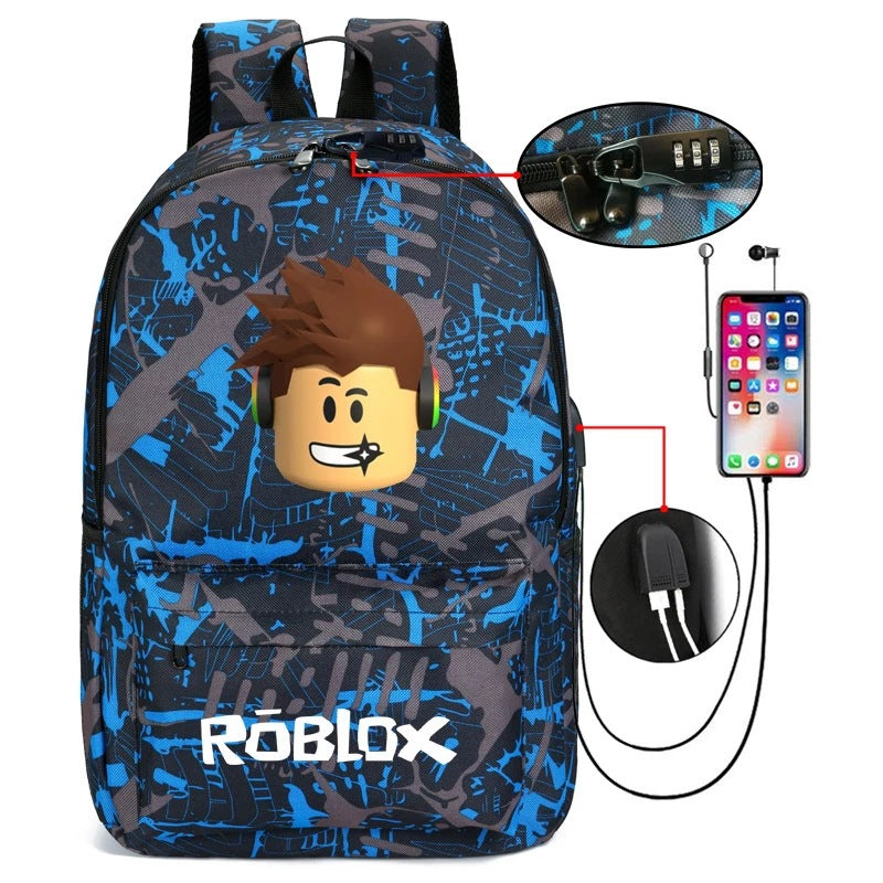 Roblox USB Charging Backpack