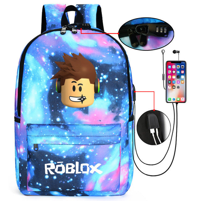 Roblox USB Charging Backpack