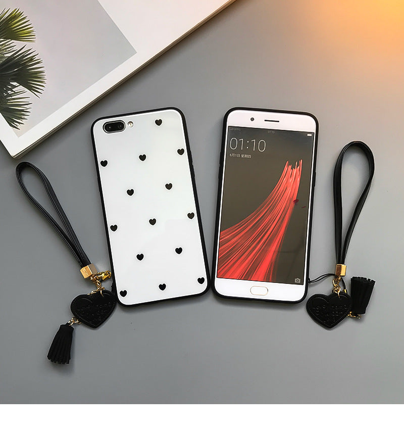 Compatible with Apple , Love Dot Mobile Phone Case