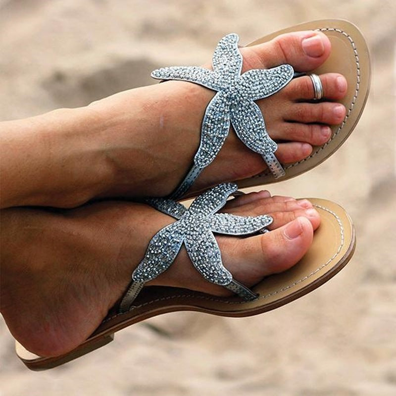 Starfish Shoes Women Flat Casual Fashion Sandals