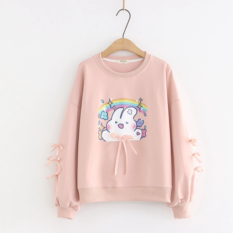 Autumn New Big Kids Junior High School Students Cotton Sweater