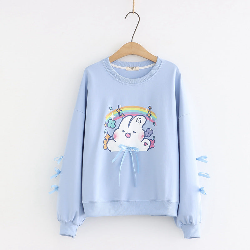 Autumn New Big Kids Junior High School Students Cotton Sweater