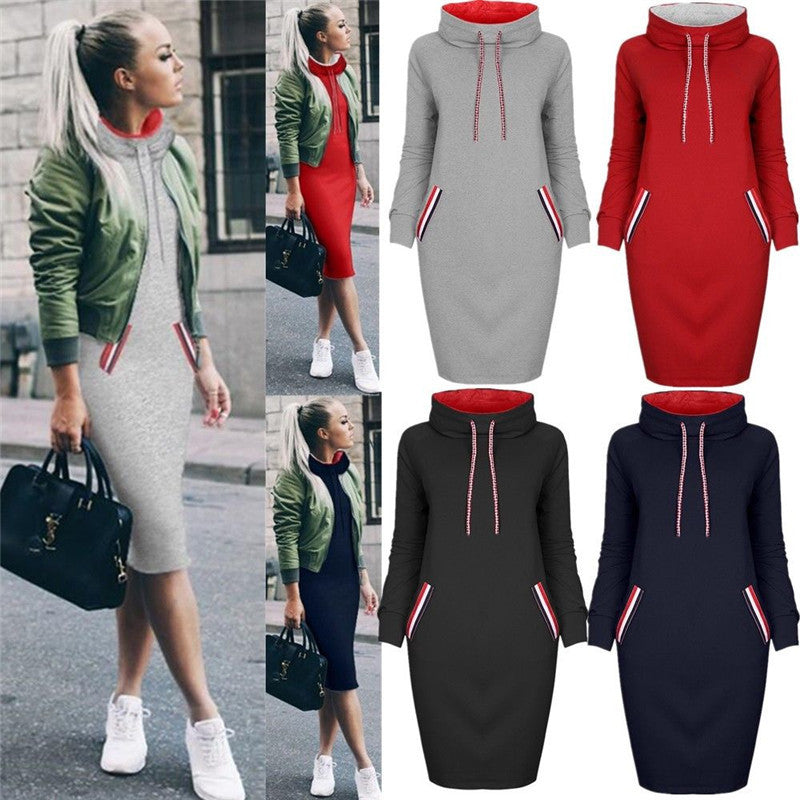 Ladies Hooded Dress