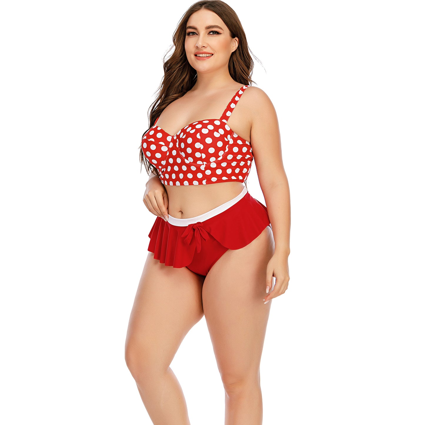 Plus Size Women Swimwear Push Up Bikini