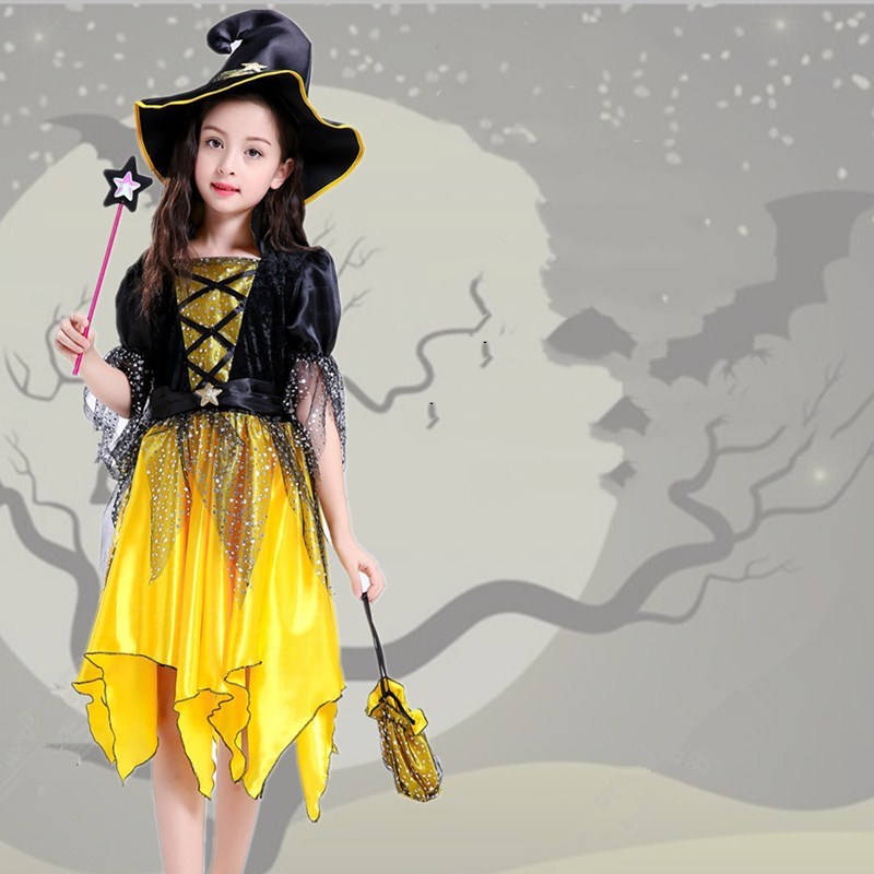 Children's witch or elf  costumes