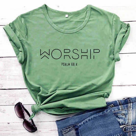 Worship Casual Cotton T-Shirt