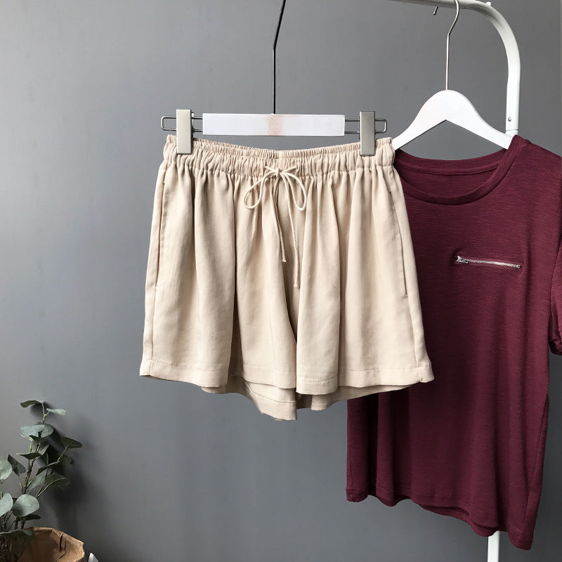 Loose plus size casual shorts