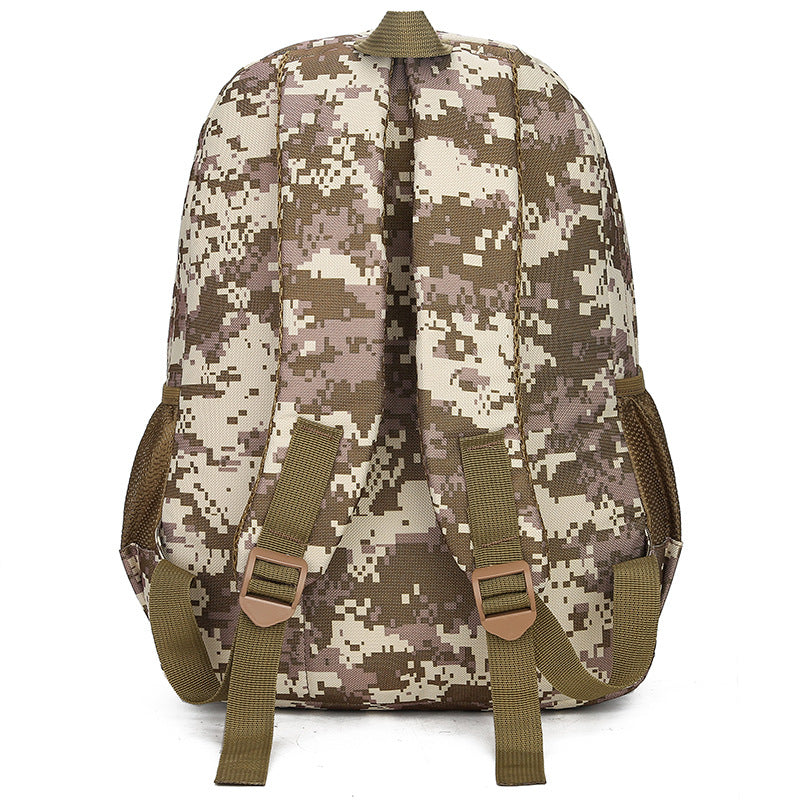 Camouflage Large-capacity Backpack Male And Female