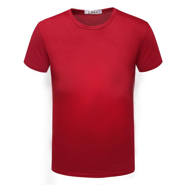 Mens Short Sleeve round neck Slim T Shirt