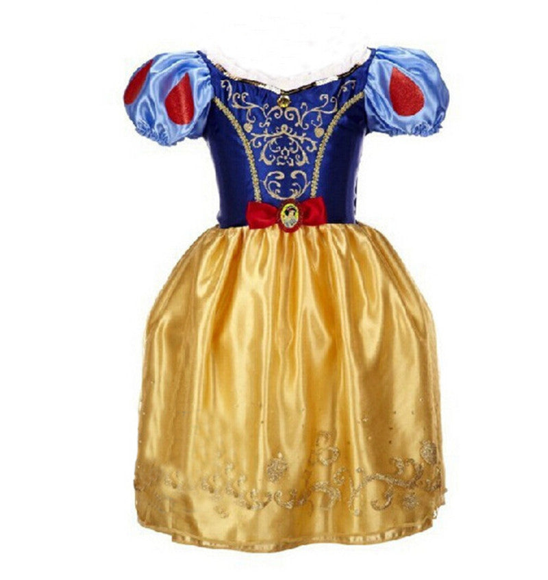 Short-Sleeved Halloween Children Princess Dresses