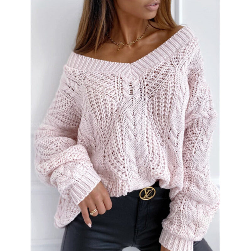 Pullover Mohair solid sweater