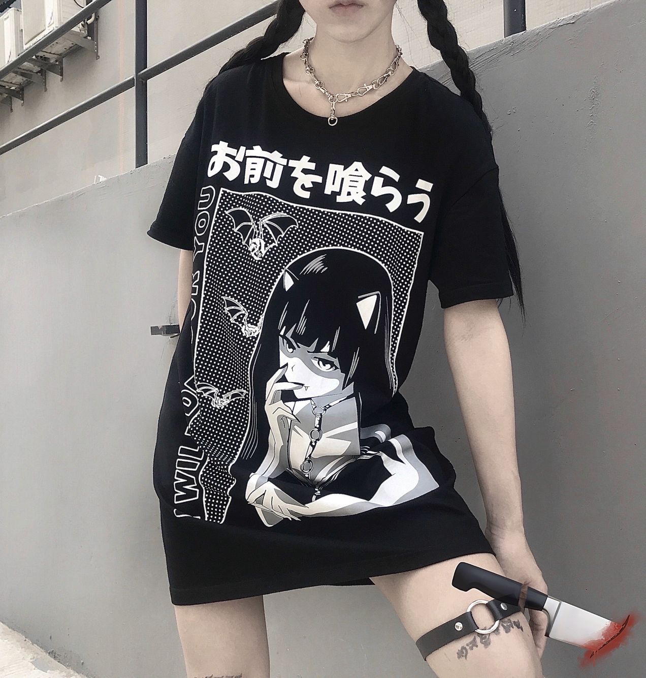 Women's/girls printed t-shirt dress