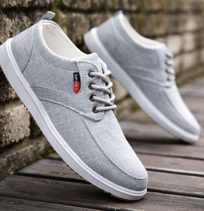 Men Casual Canvas Walking Shoes