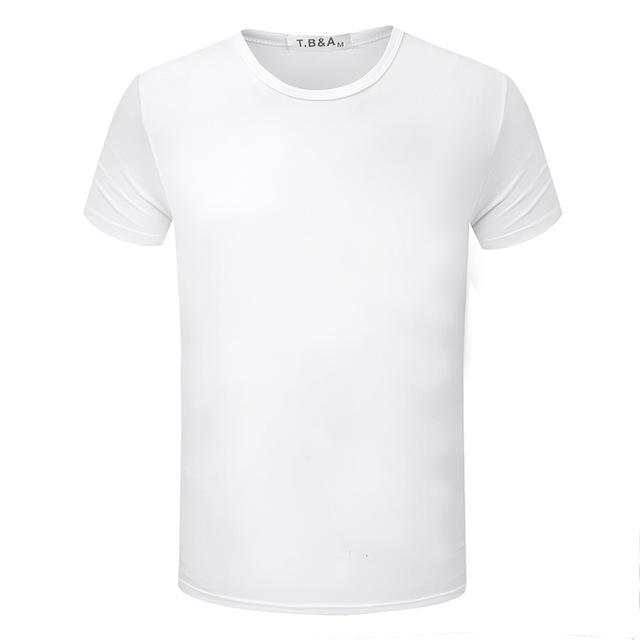 Mens Short Sleeve round neck Slim T Shirt