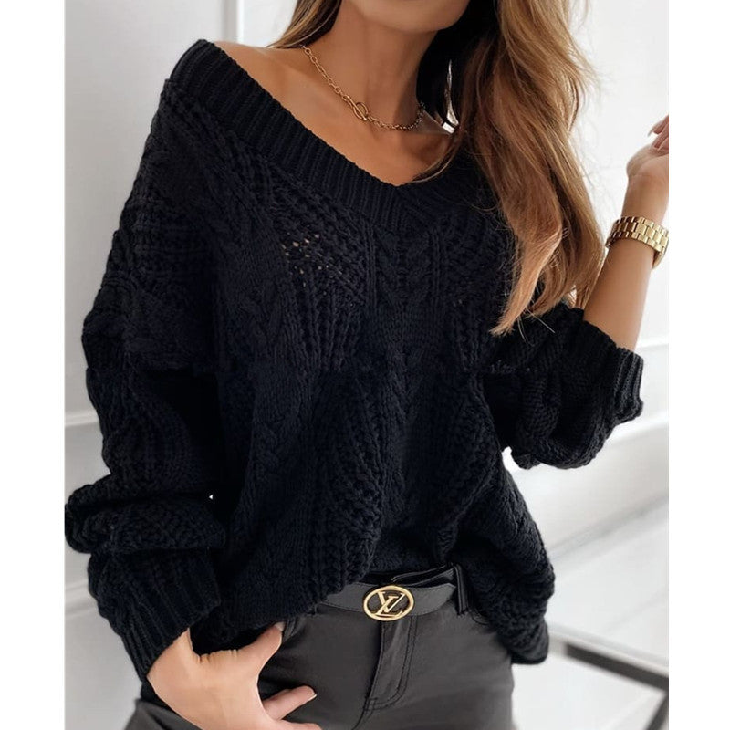 Pullover Mohair solid sweater