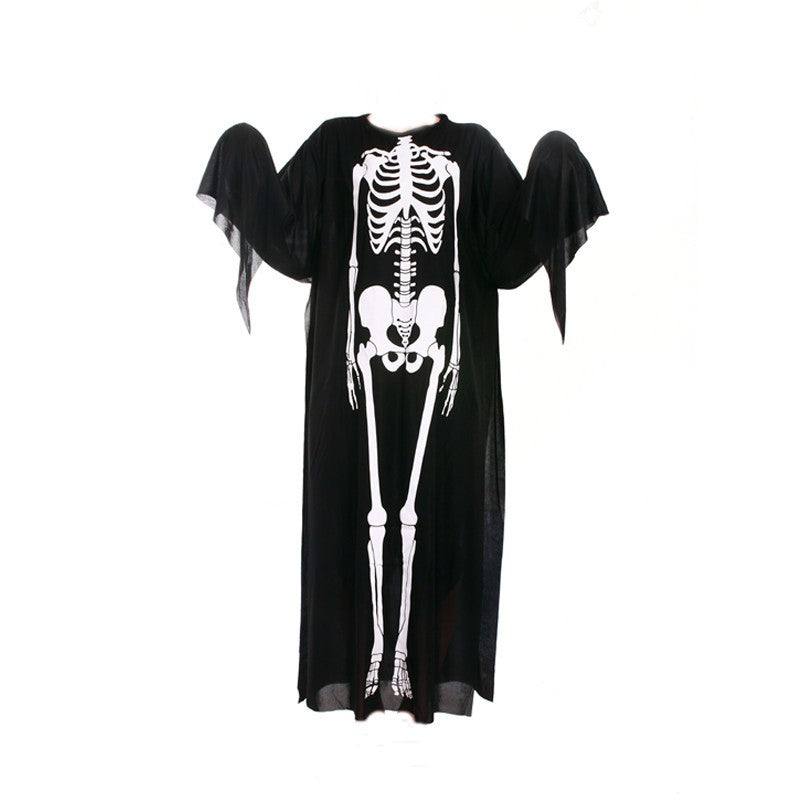 Skeleton ghost costume adults and kids