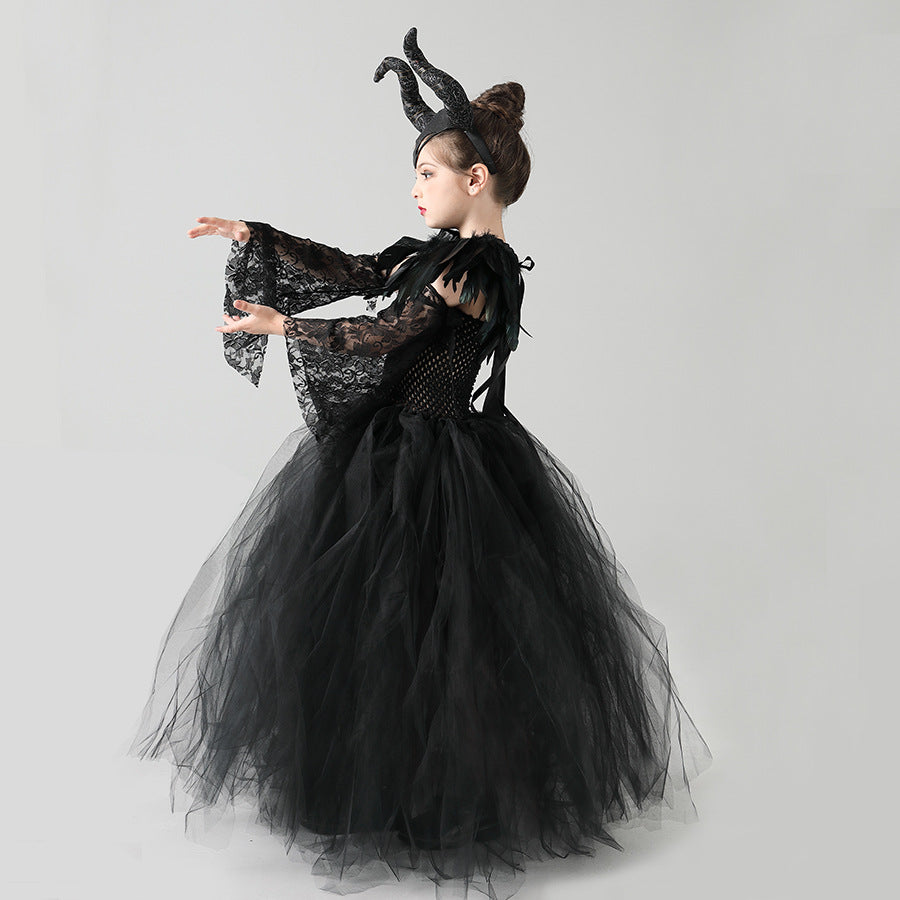 Girls Maleficent Costume