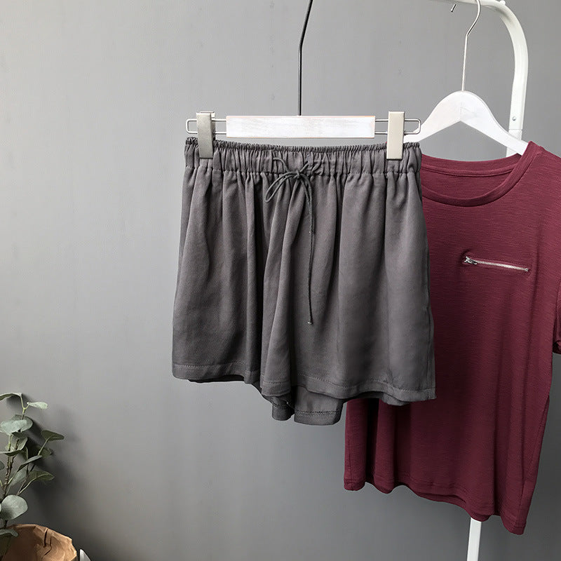 Loose plus size casual shorts