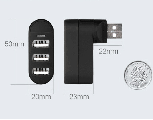 USB splitter 2.0 high speed expansion hub