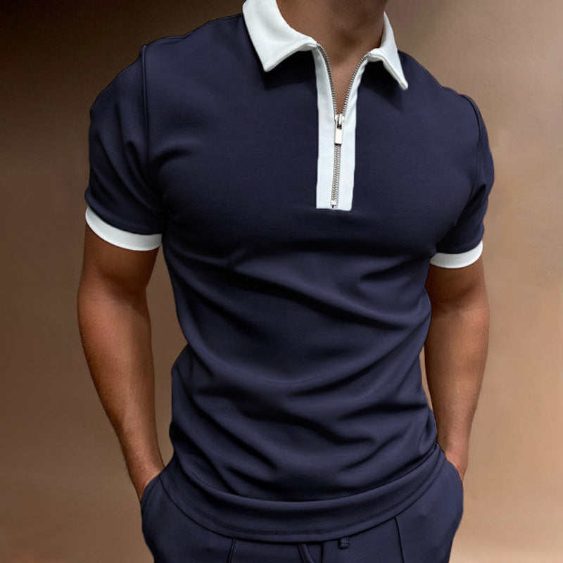 Men's Polo Short-Sleeved Summer Shirt