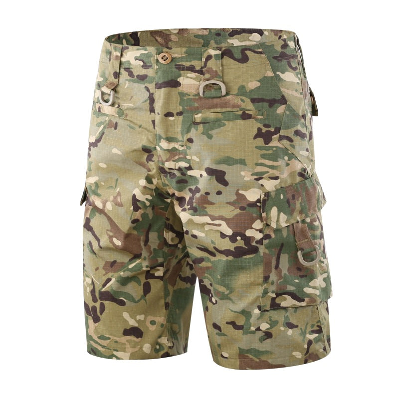 Breathable camouflage shorts