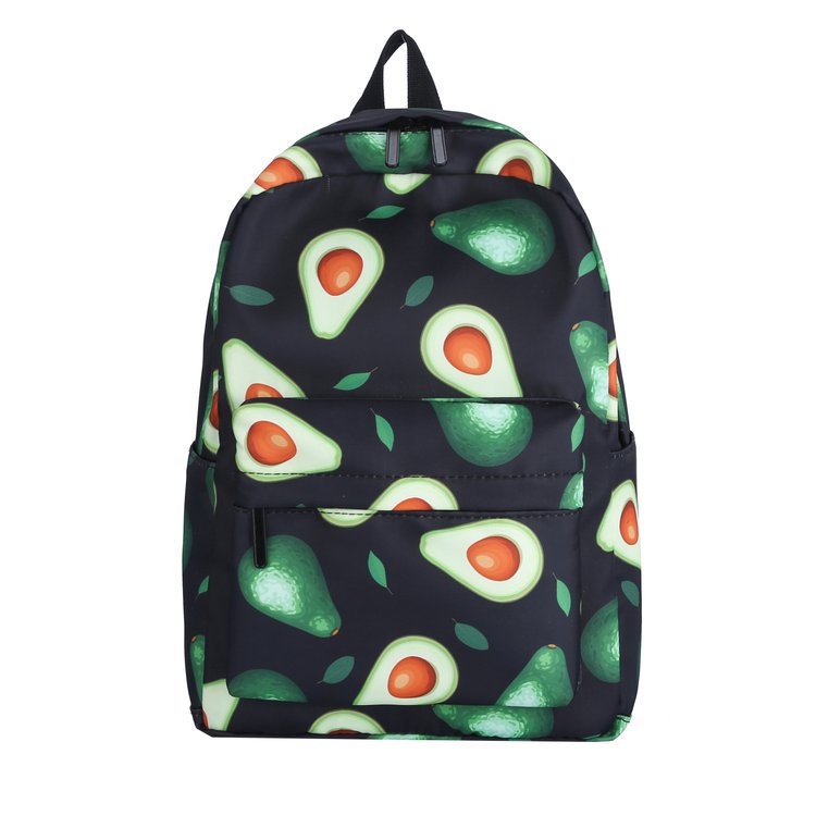 Avocado Backpack For Junior And High School Students