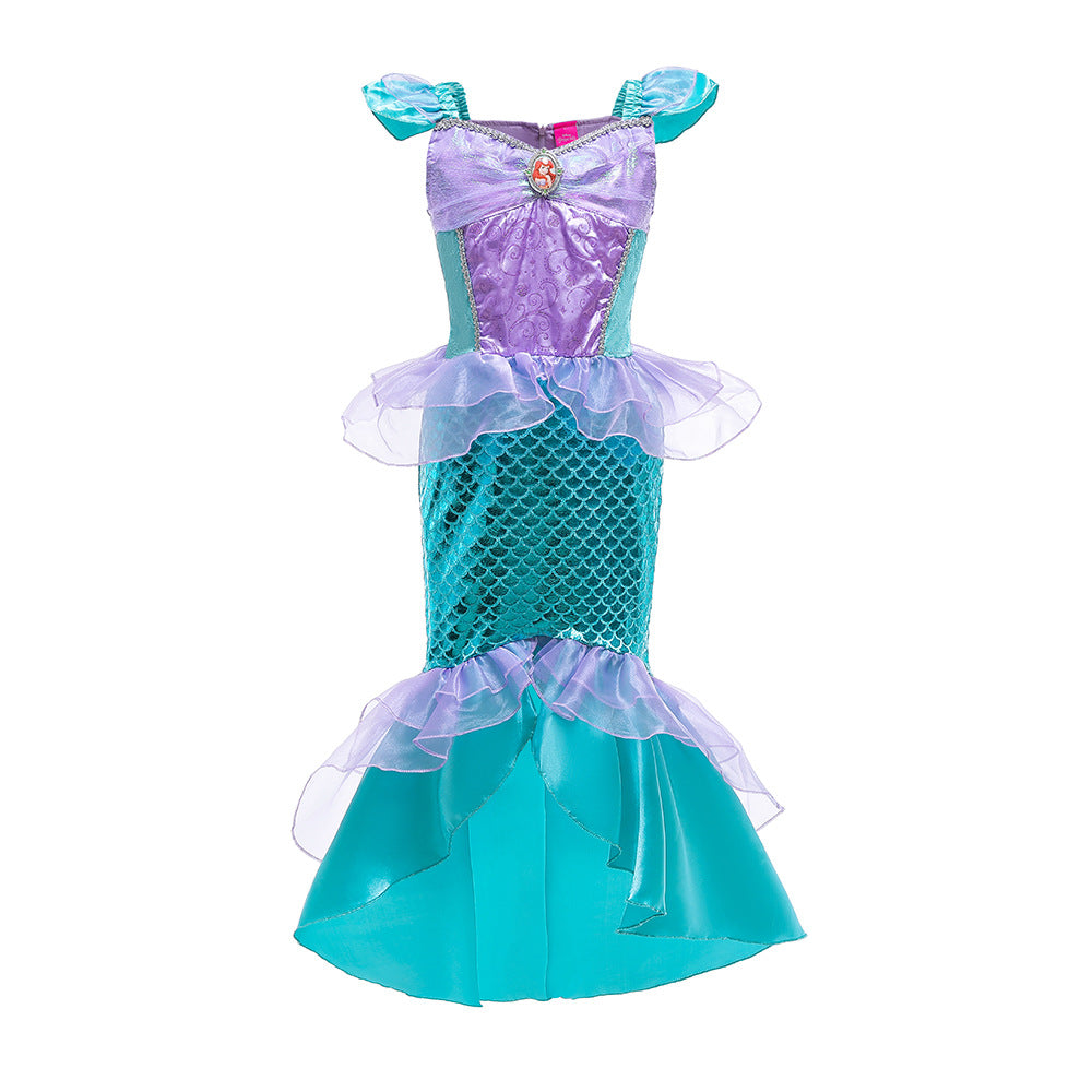 Girls' Little Mermaid Ariel Halloween Costume