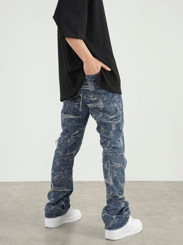 Deconstructed Jeans For Men