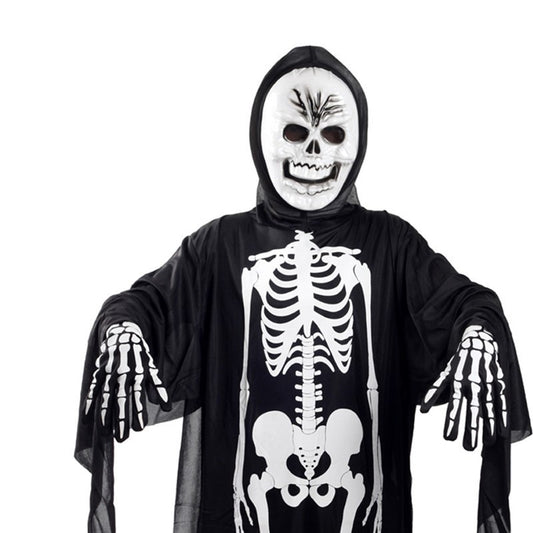 Skeleton ghost costume adults and kids