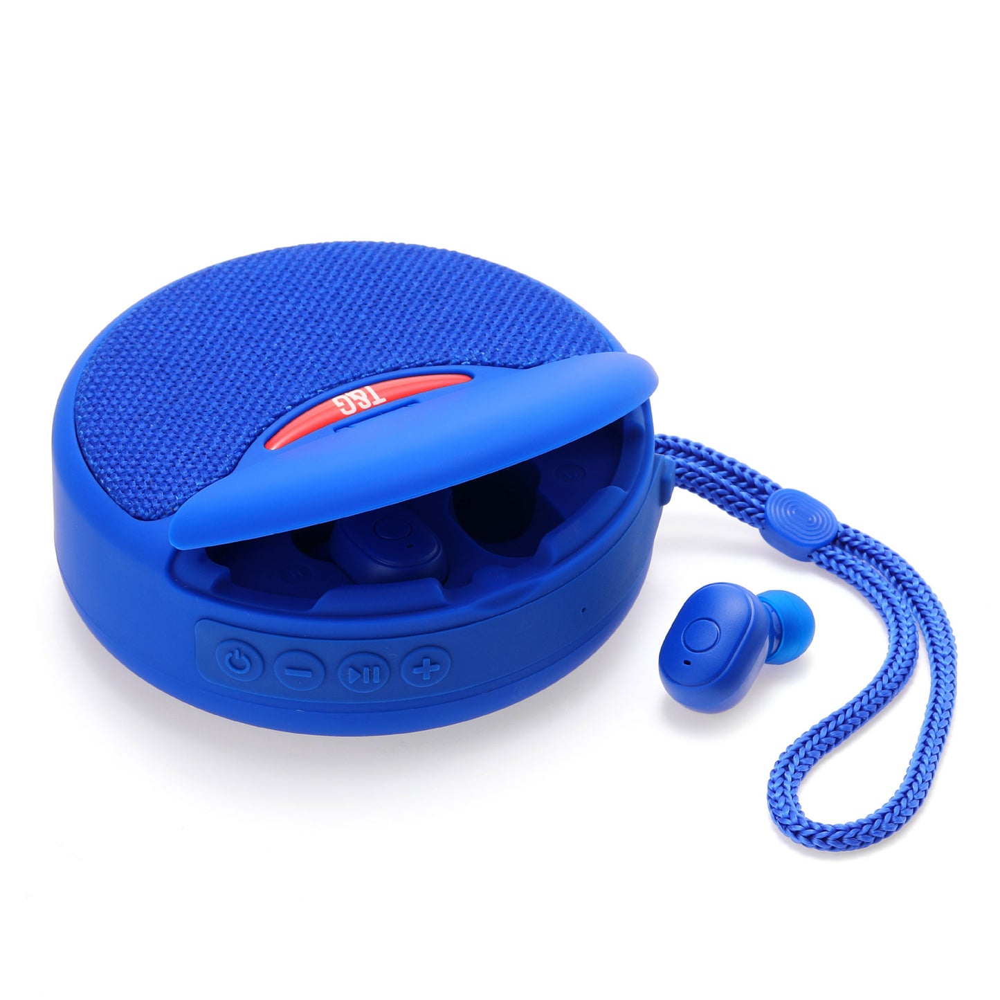 Portable Headset Bluetooth Speaker Integrated Wireless 3D Stereo Subwoofer With FM Radio