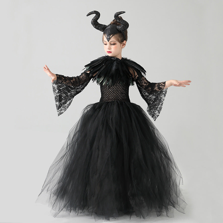 Girls Maleficent Costume